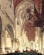 Pieter Jansz Saenredam Interior of the Church of St Bavo in Haarlem oil painting reproduction